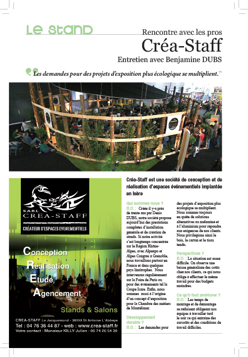 Maquette Magazine