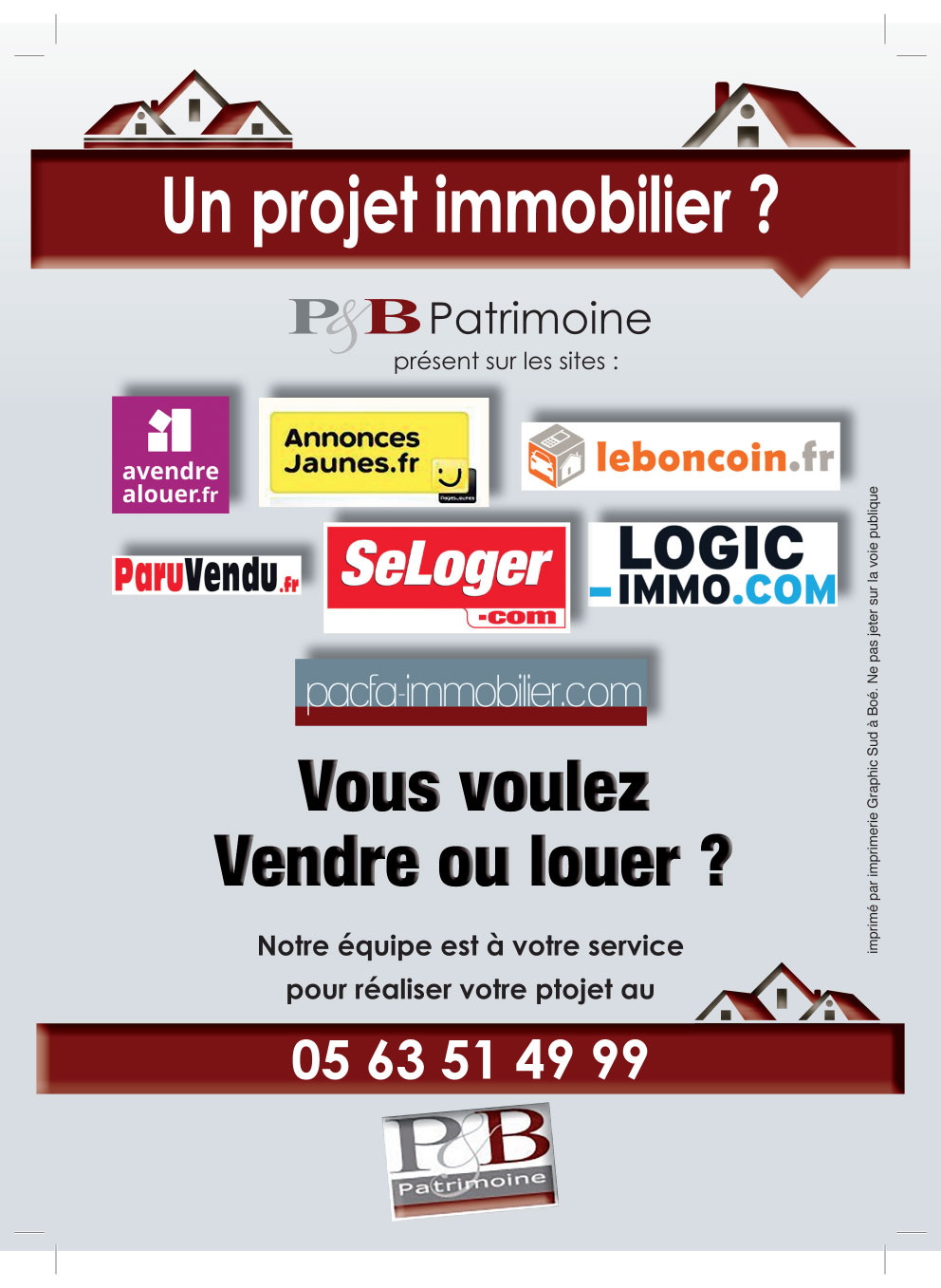 Flyer immobilier