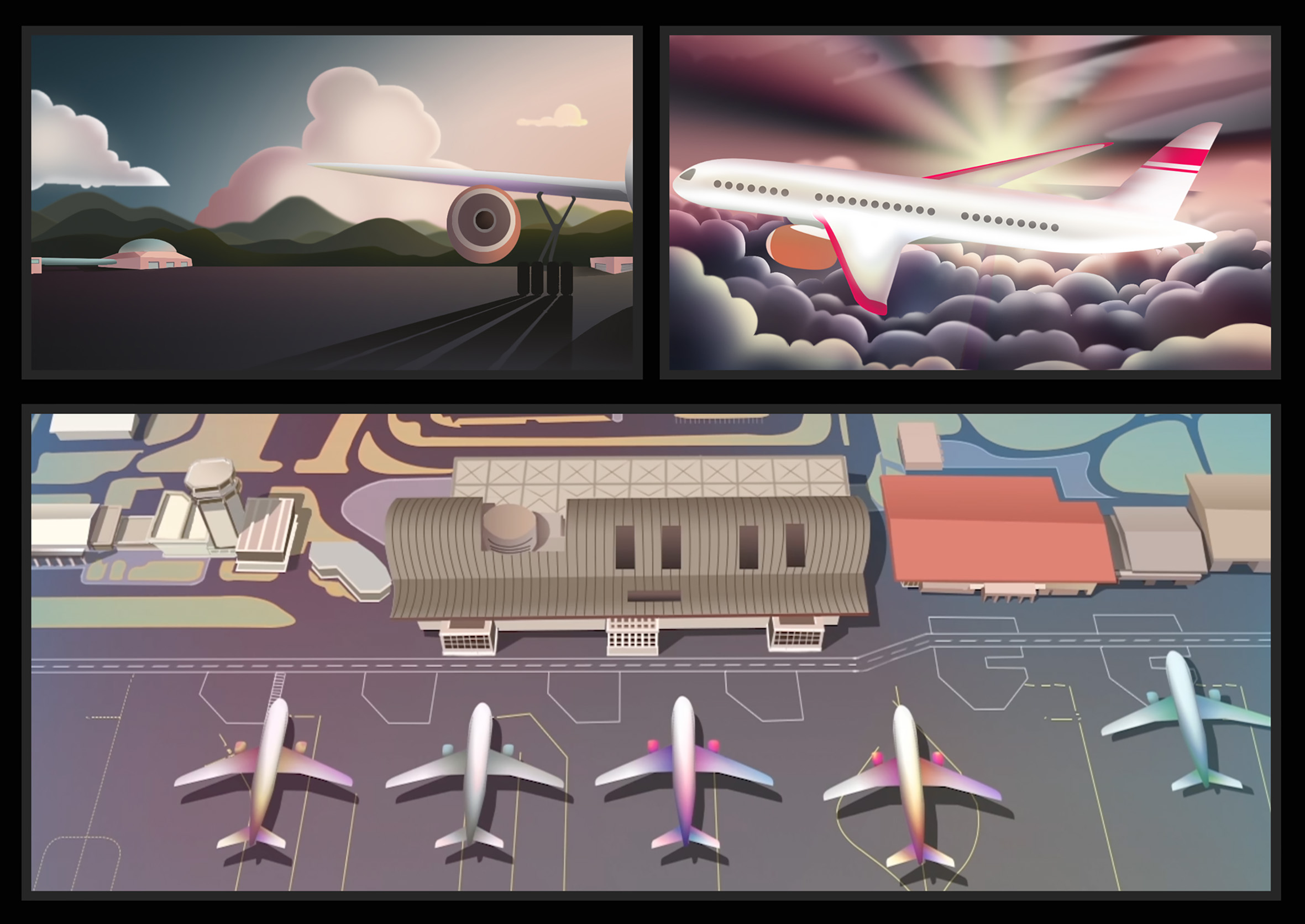 Création d'une vidéo sur l'aviation 2