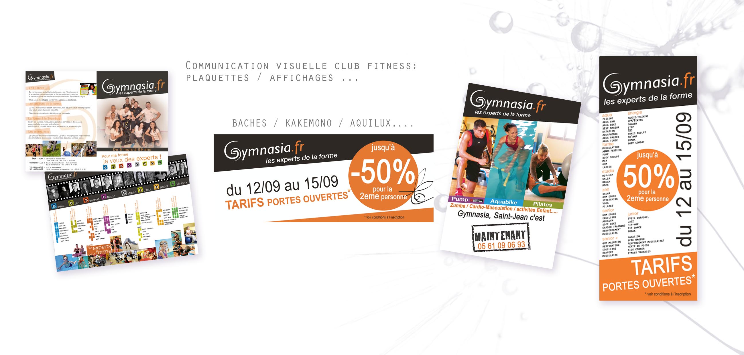 Campagne Publicitaire Fitness club