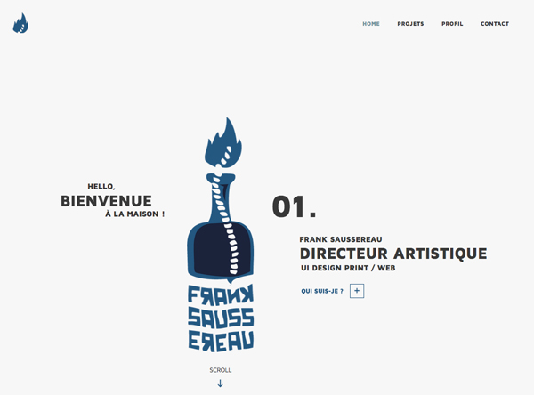 Portfolio en ligne