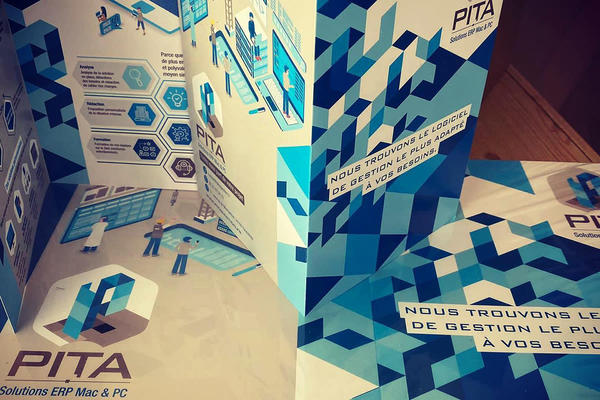 Plaquette Pita gestion ERP, apllication mobile…
