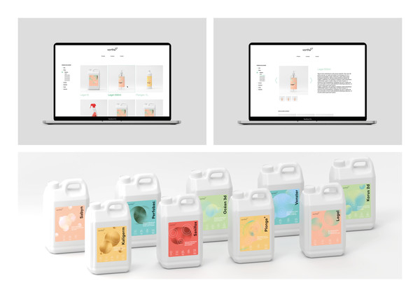 Identité et design packaging - web - 3