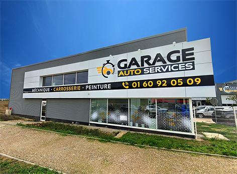 Charte graphique de garage auto-service