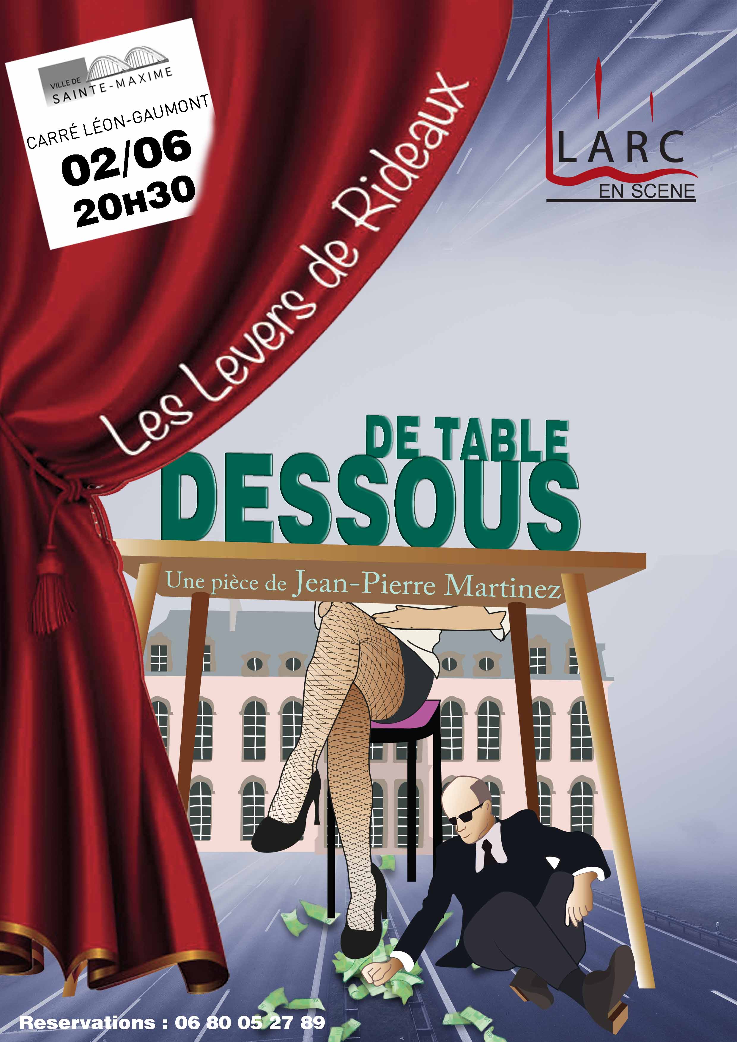 Affiche Spectacle L'ARC EN SCENE