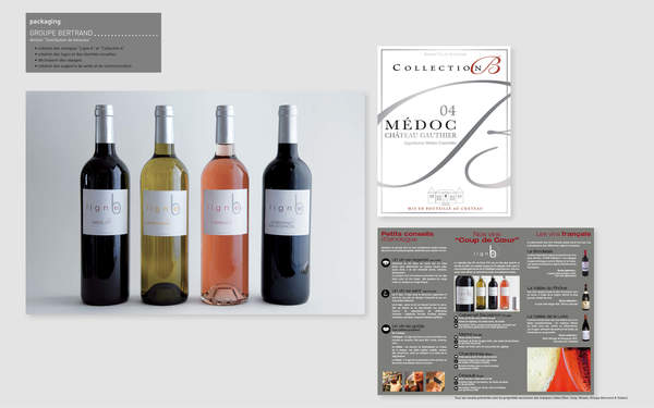 Création 2 lignes de vins (Pays d'Oc / AOC)