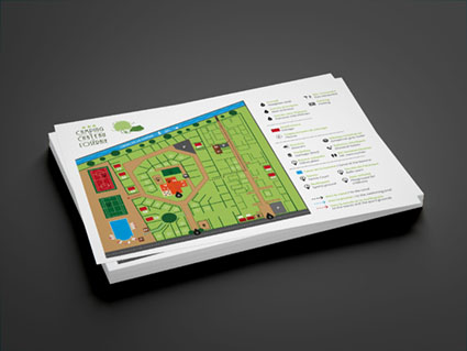 plan / camping du chateau