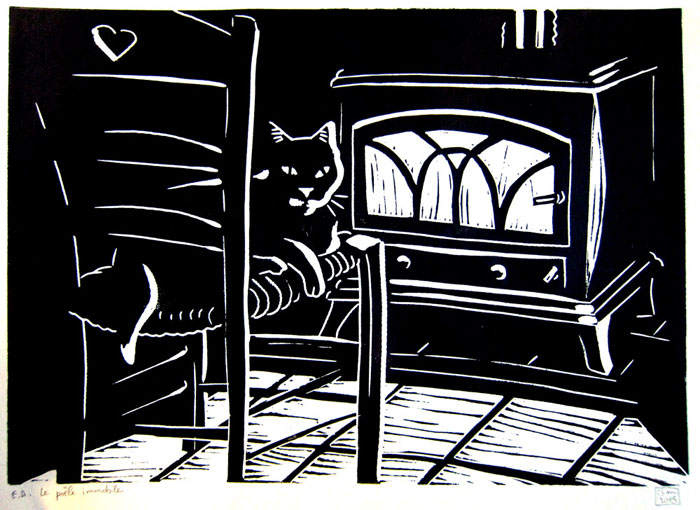 linogravure