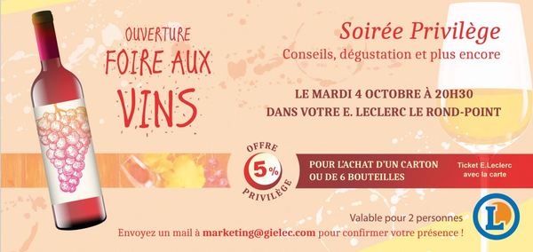 Invitation Soirée Privilège