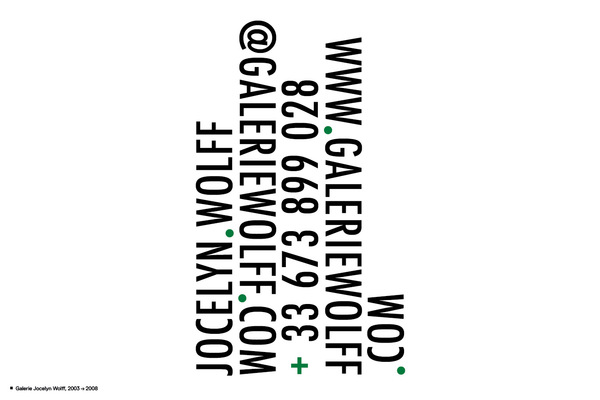 Galerie Jocelyn Wolff