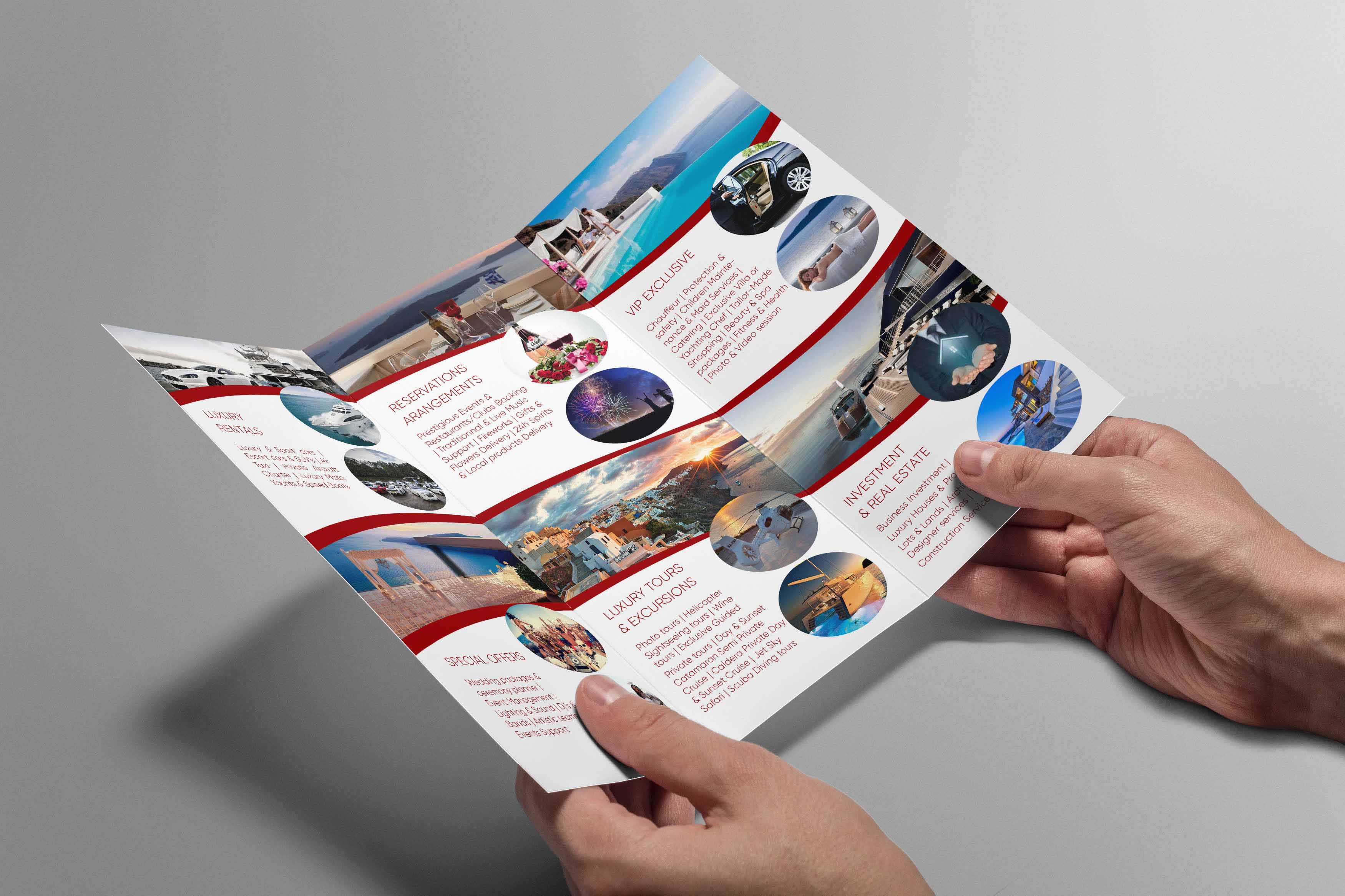 Brochure pour conciergerie de luxe partie 2