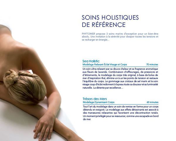 Brochure institutionnelle phytomer