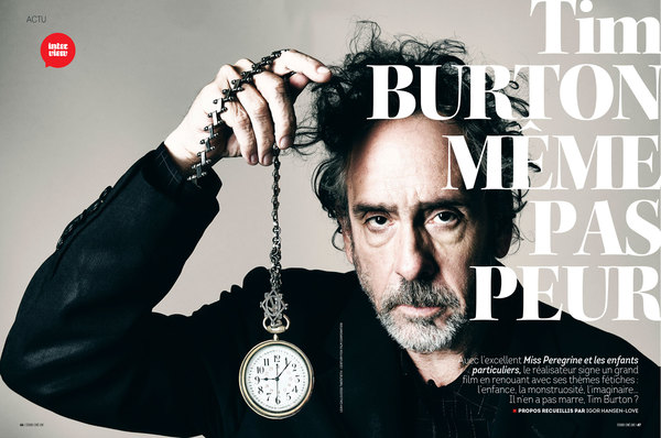 Tim Burton mme pas peur