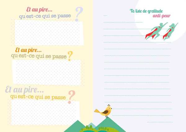 Pages livret programme coaching Bye Bye Anxiété 2