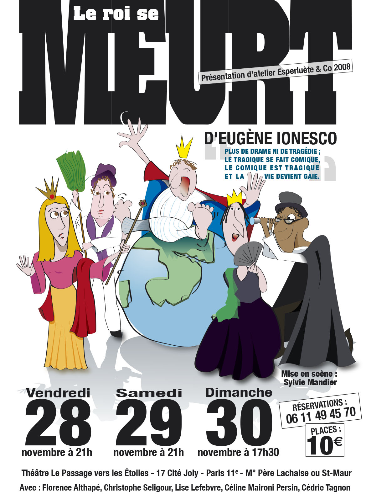 Affiche de théâtre