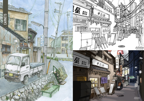 Dessins de carnet personnels