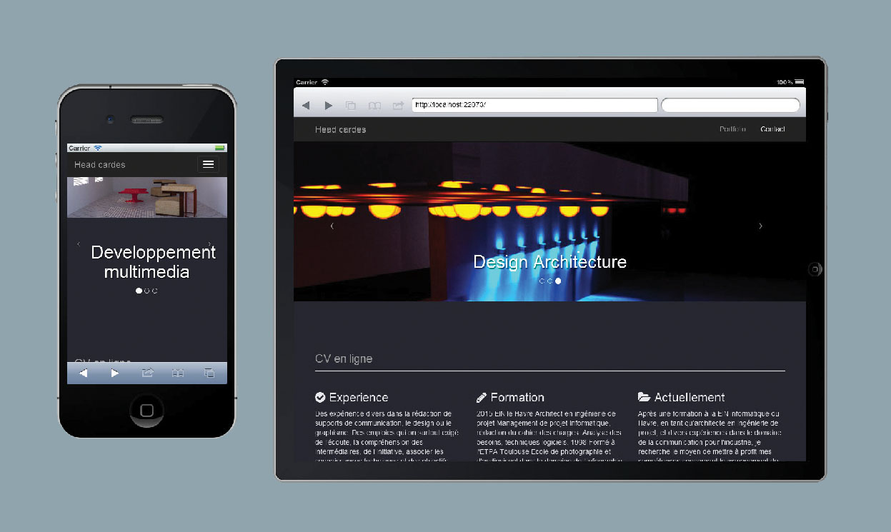 site présentation