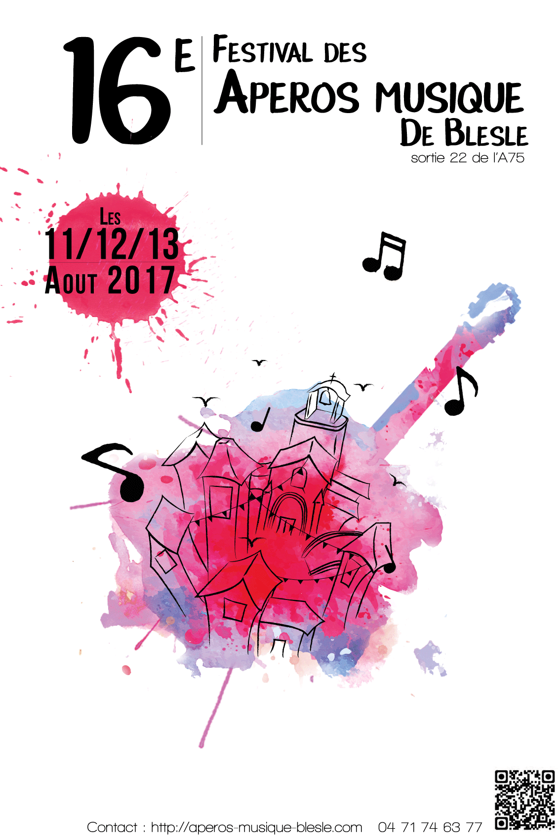 Affiche Festival des apros musique