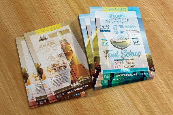 Affiche / Flyer pôle œnotouristique