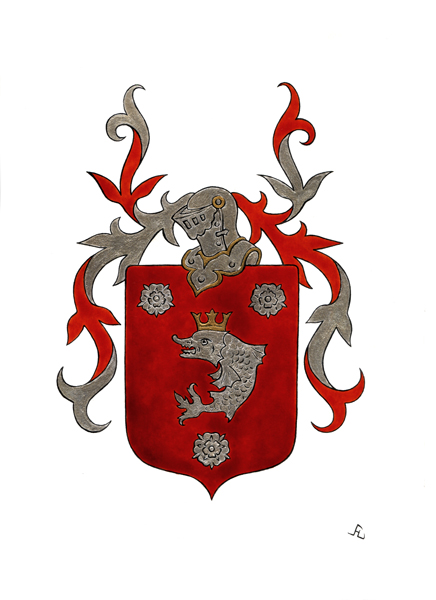 Blason de la famille Le Dauphin