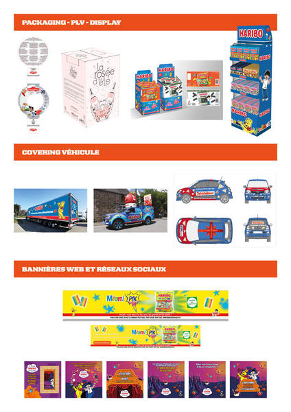 PACKAGING - PLV - COVERING - WEB ET RESEAUX SOCIAUX