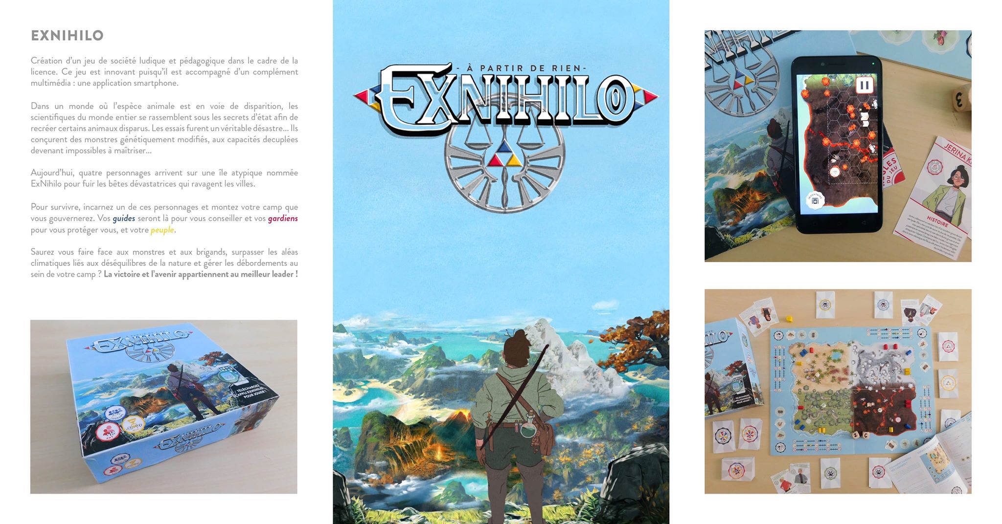 réalisation d'un jeu de plateau avec complément multimédia