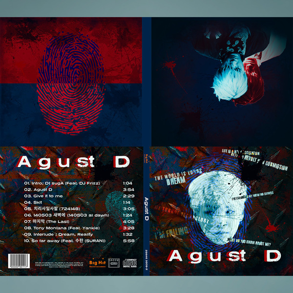 Re-design d'un Digipack #3 ( plat)