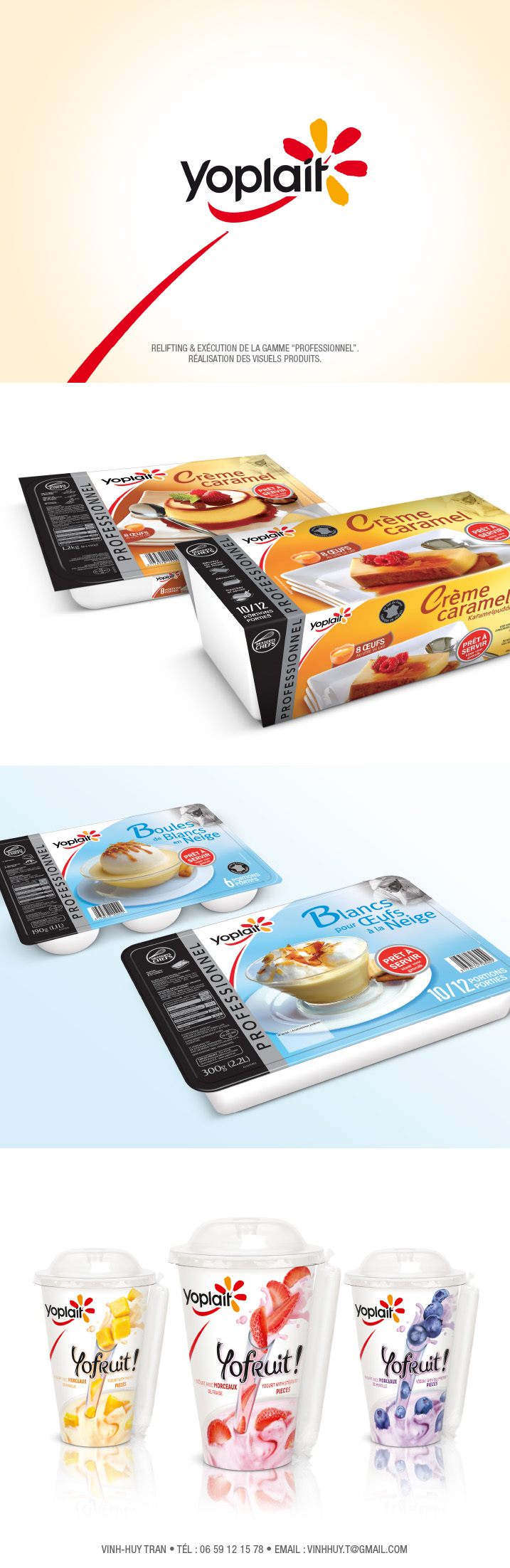 YOPLAIT - Packaging