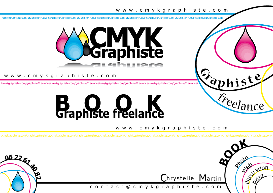 CMYK graphiste Book