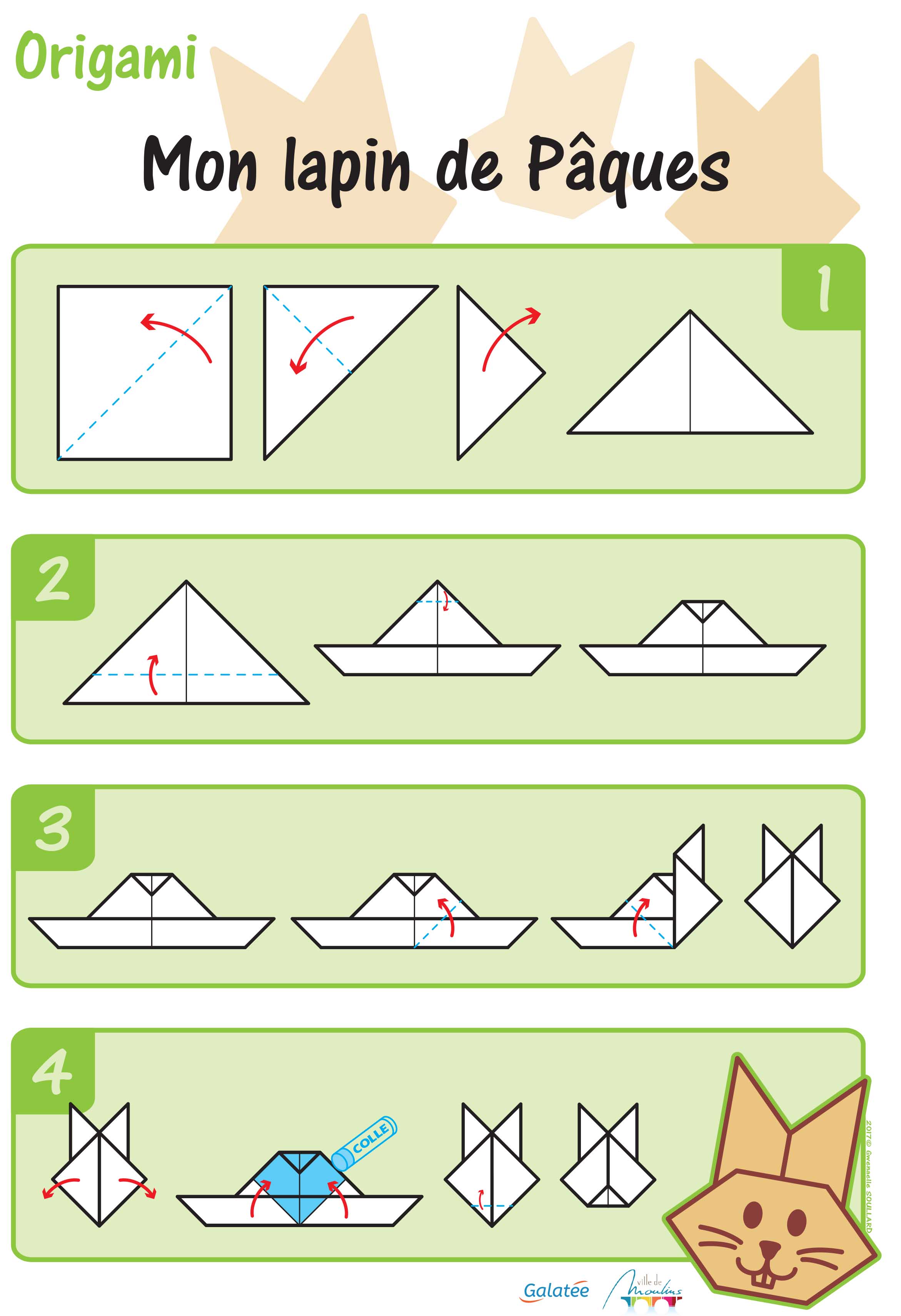 Tutoriel Origami Enfant - Portfolio par Gwenaelle Soullard