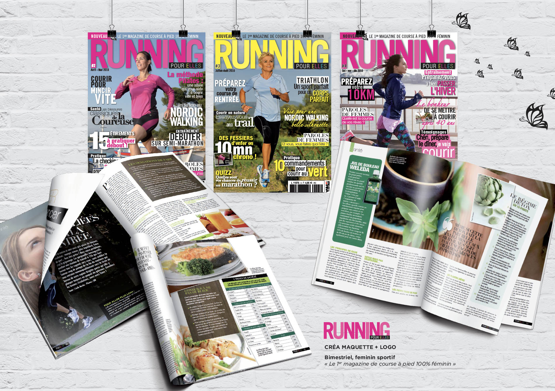 Presse féminine (sportive) - RUNNING pour ELLES
