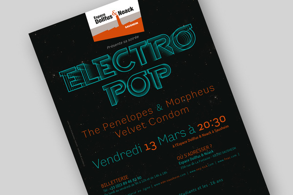 Affiche - Salle de spectacle ED&N