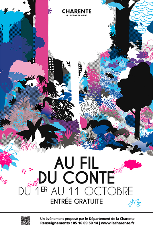 Affiche festival "Au fil du Conte"