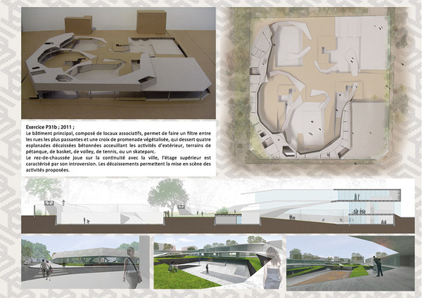 projet architectural et perspctives