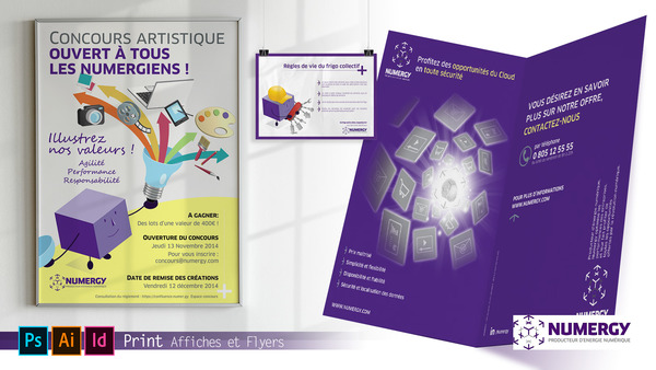 Gannier Nina Infographiste - Print: Affiches et Flyers
