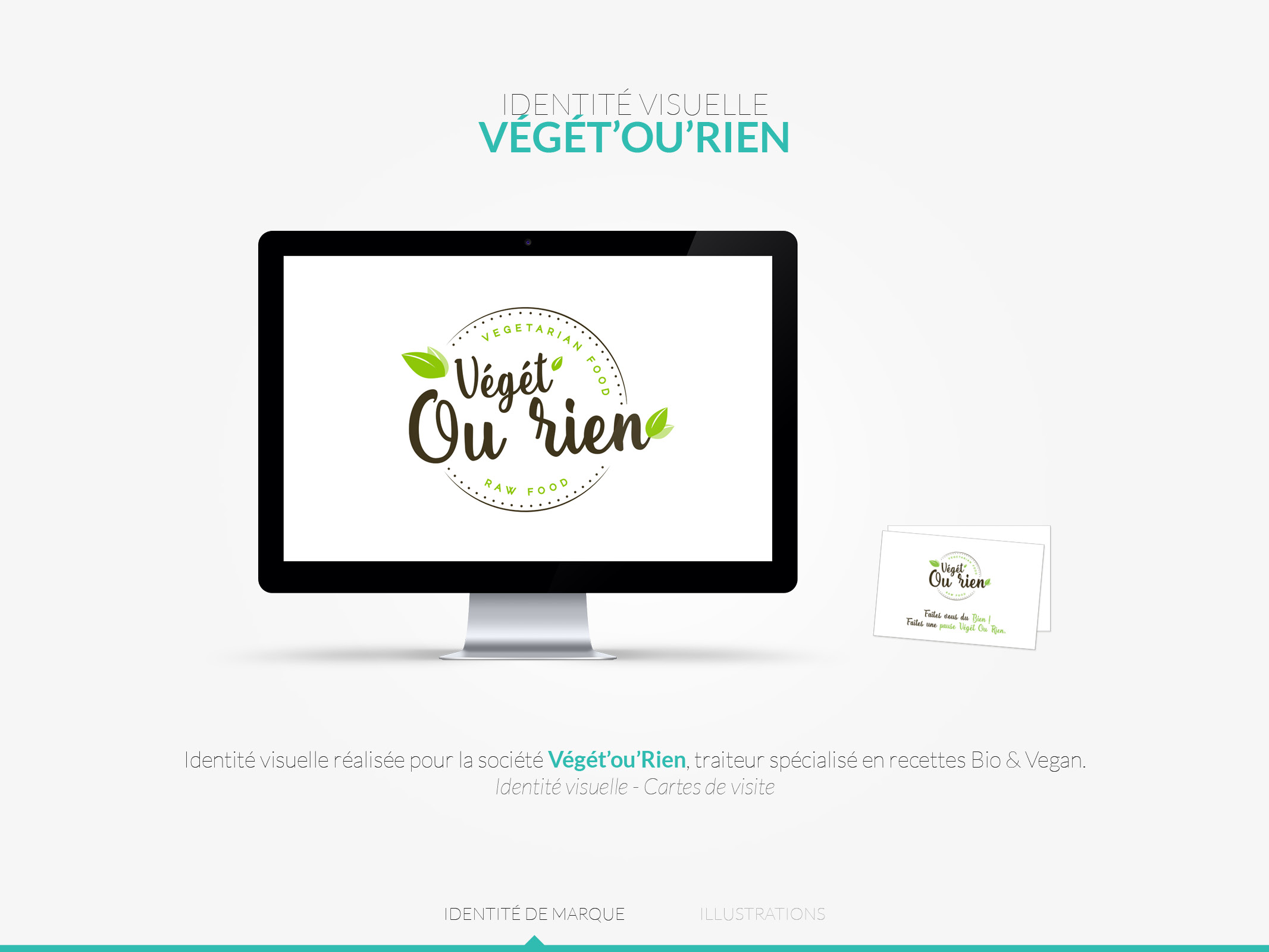 Identité Visuelle Végét'ou'Rien