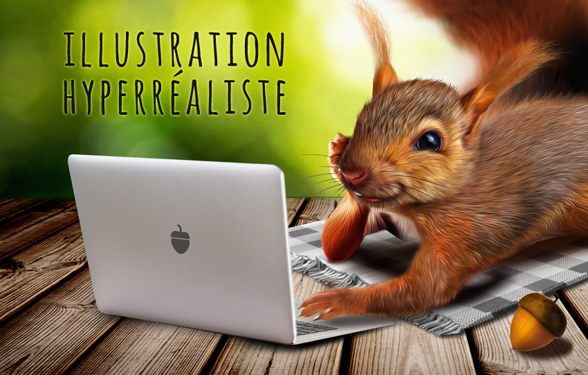 Illustration Hyperraliste