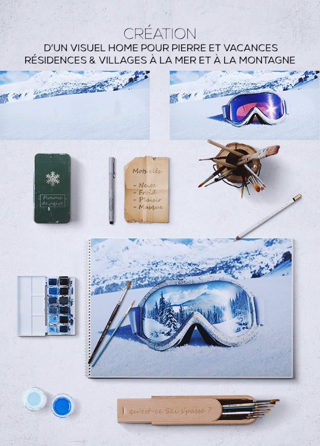Recherches graphiques Home ambiance Ski