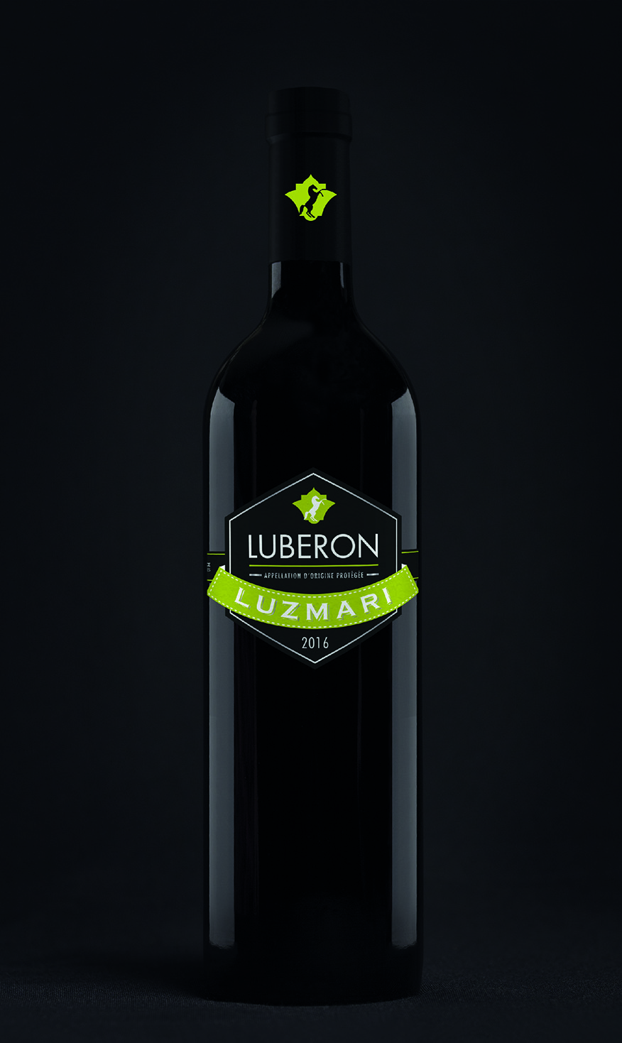 Création étiquette de vin