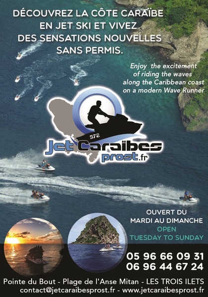 Publicité Jet Caraibes Prost