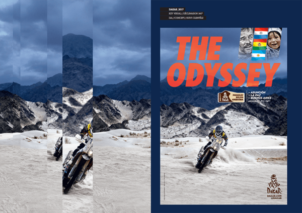 DAKAR - AFFICHE ET DÉCLINAISONS 360°