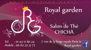 Carte Royal Garden