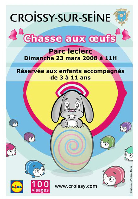 Affiche Pâques Croissy