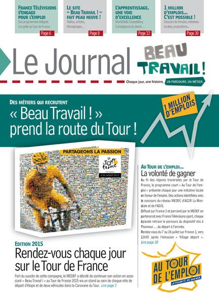 MEDEF-Journal Beau travail