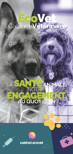 AFFICHAGE VITRINE CABINET VETERINAIRE