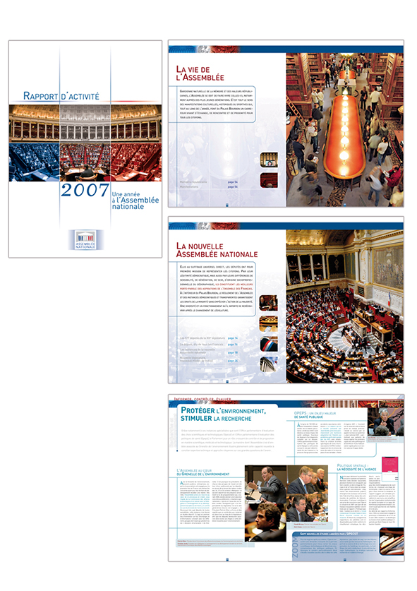 Rapport d'activités // Assemblée nationale 2007