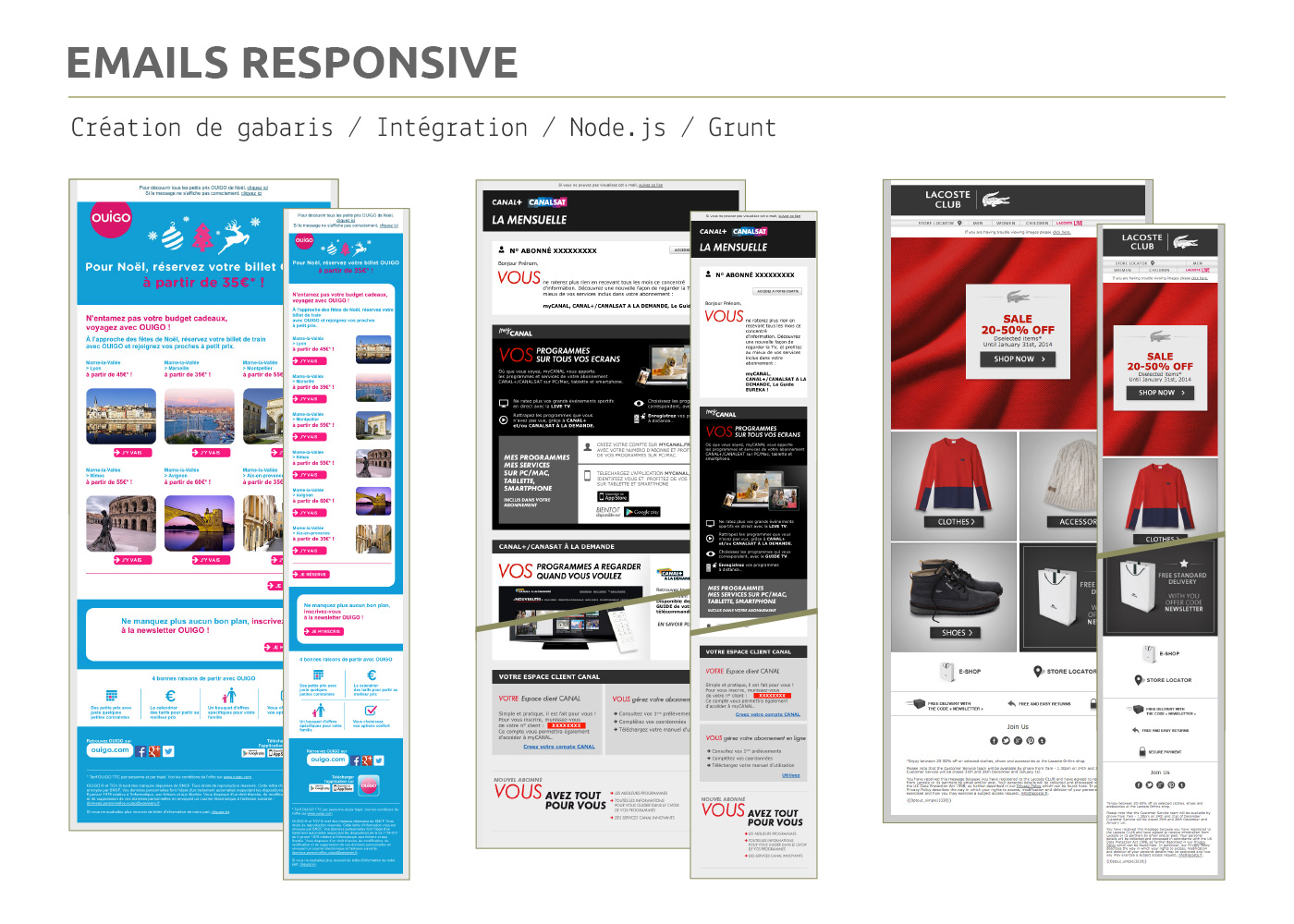 Emailing responsive