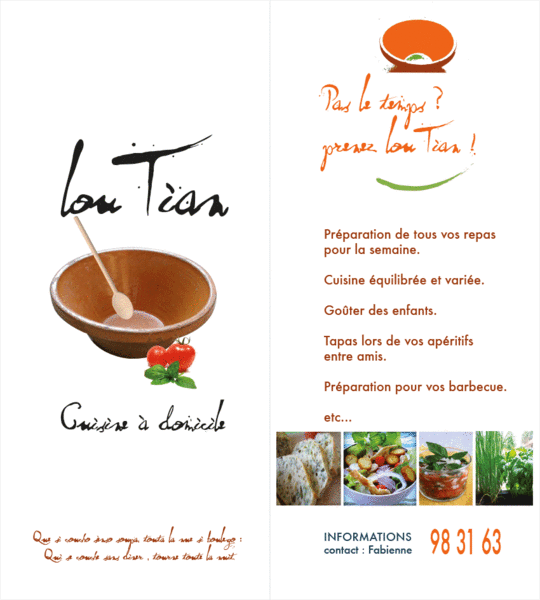 flyer presta culinaire