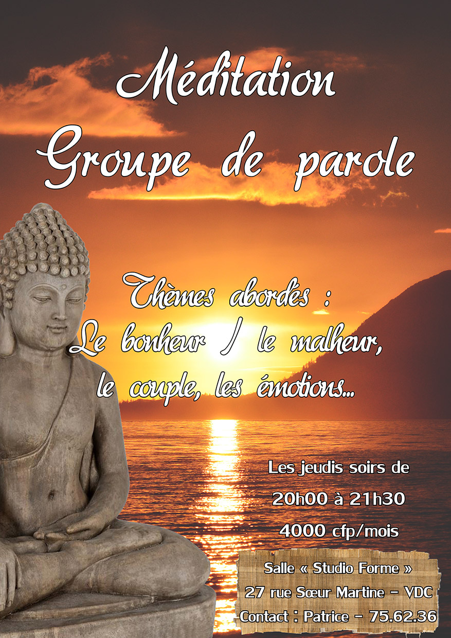 Flyer méditation