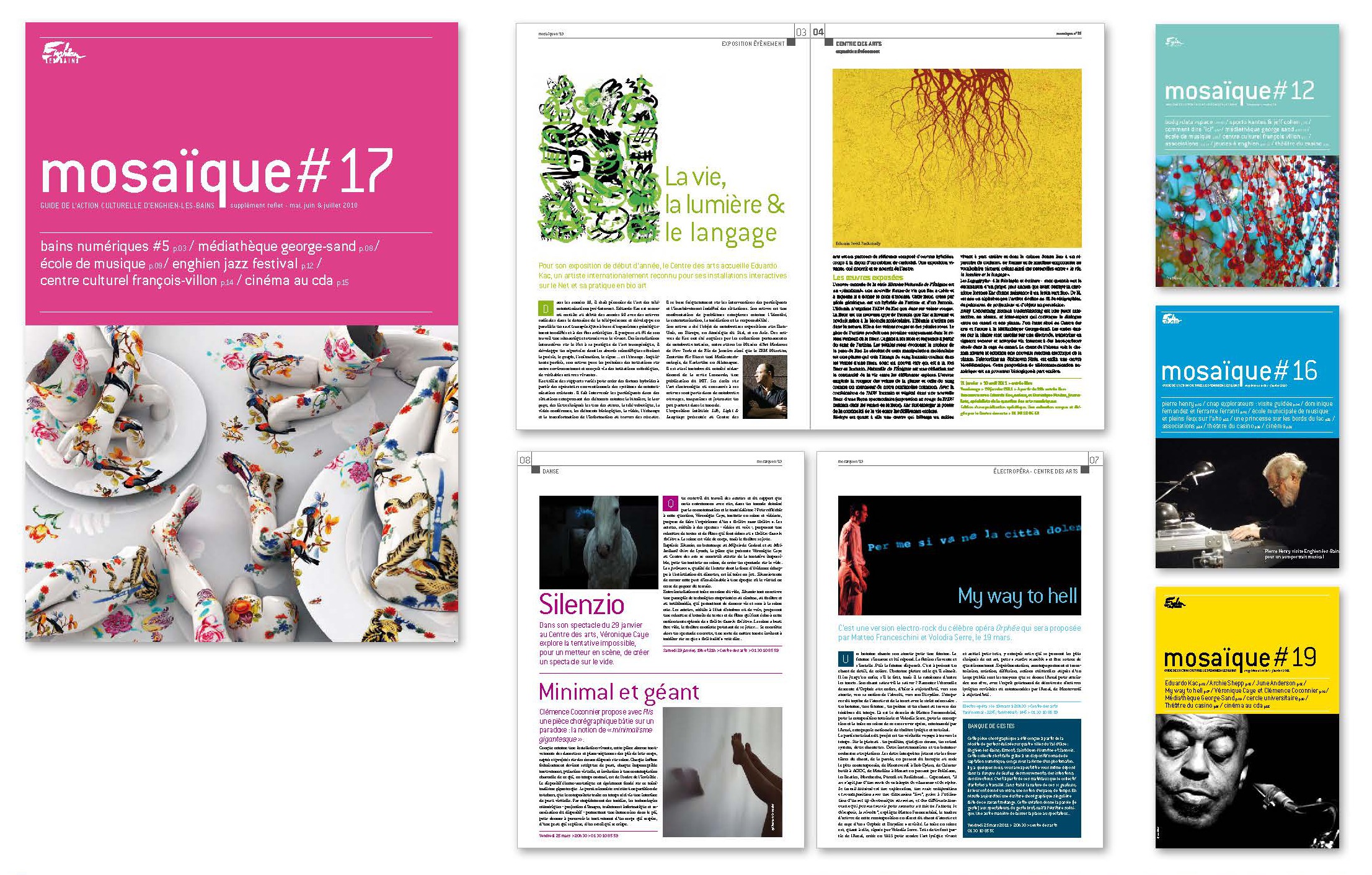 Mosaïque / ENGHIEN-LES-BAINS / print design